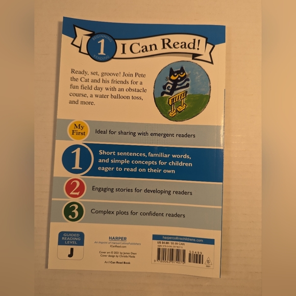 I Can Read! Beginning 1 Reading Pete The Cat Rocking Field Day Set of 10 Books - Picture 5 of 10